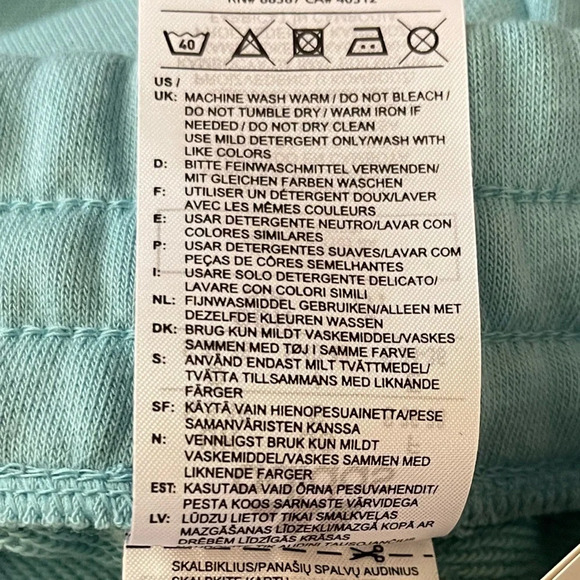 NWT! Women’s Adidas mint athletic lounge shorts Small - Picture 5 of 5